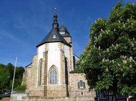 Impressionen aus Naumburg (Foto: Karl-Franz Thiede)